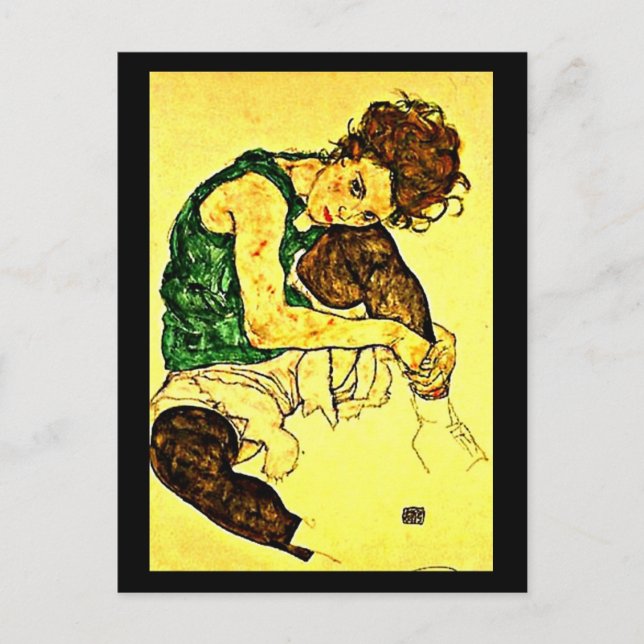 Carte postale classique/Vintage-Egon Schiele 38 (Devant)