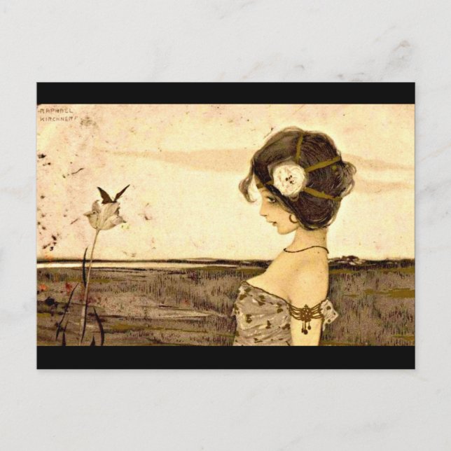 Carte postale classique/Vintage-Raphael Kirchner 3 (Devant)