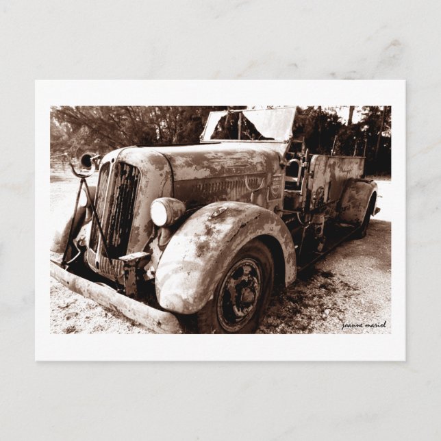 Carte postale classique Voiture 6 (Devant)