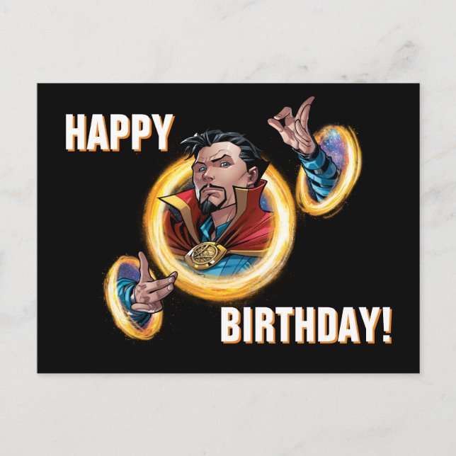 Carte Postale Classiques Avengers | Doctor Strange à travers les (Devant)