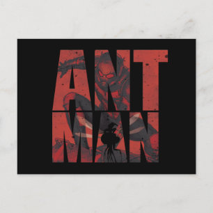 Carte Postale Classiques Avengers   Graphique du nom d'Ant-Man
