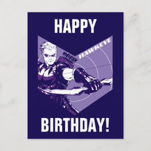 Carte Postale Classiques Avengers   Hawkeye découpé en flèche
