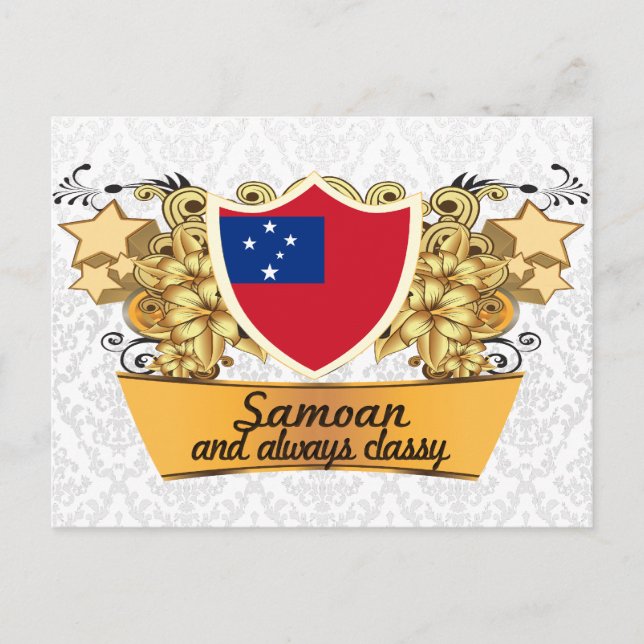 Carte Postale Classy Samoan (Devant)