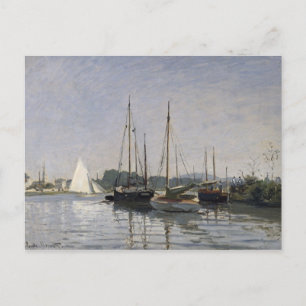 Carte Postale Claude Monet   Bateaux de plaisance, Argenteuil, c