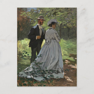 Carte Postale Claude Monet - Bazille et Camille,  