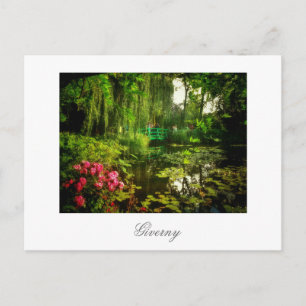 Carte postale Claude Monet Giverny Pond Lilies