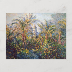 Carte Postale Claude Monet Jardin à Bordighera