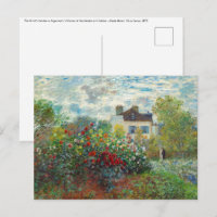 Claude Monet - Le jardin de l'artiste à Argenteuil