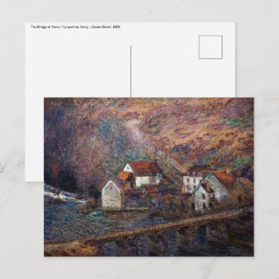 Carte Postale Claude Monet - Le pont de Vervy