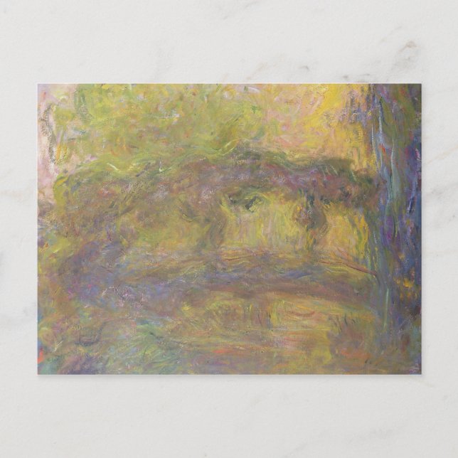 Carte Postale Claude Monet | Le pont japonais, 1918-24 (Devant)