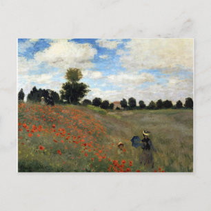 Carte Postale Claude Monet - Les Coquelicots