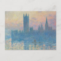 Claude Monet Les maisons du Parlement Coucher de s