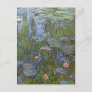 Carte Postale Claude Monet - Lys d'eau