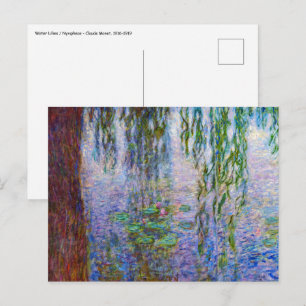 Carte Postale Claude Monet - Lys d'eau