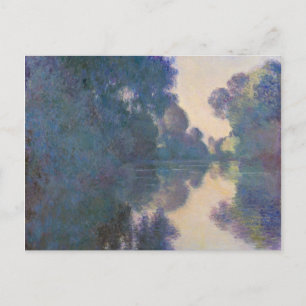 Carte Postale Claude Monet   Matin sur la Seine près de Giverny