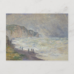 Carte Postale Claude Monet - Mer Lourde à Pourville