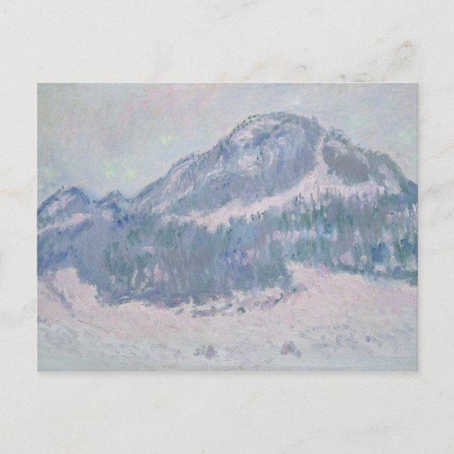 Carte Postale Claude Monet | Mont Kolsaas, Norvège, 1895 (Devant)