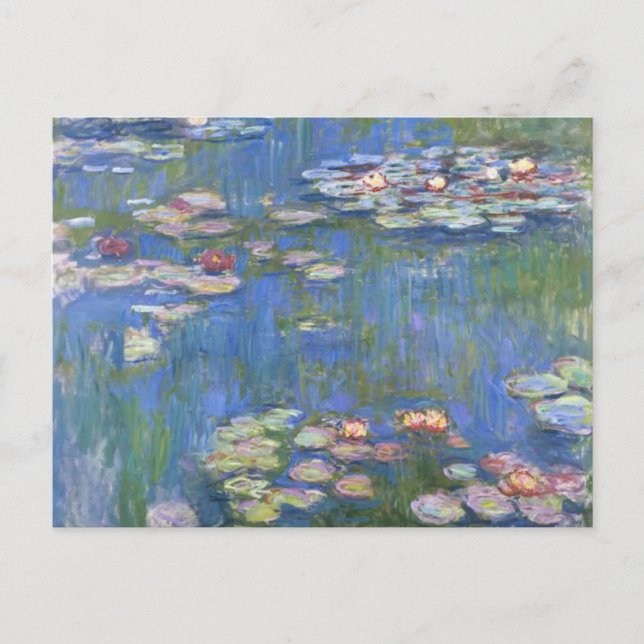 Carte Postale Claude Monet // Nappes d'eau (Devant)