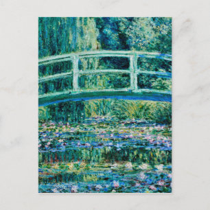 Carte Postale Claude Monet - Nappes D'Eau Et Pont Japonais