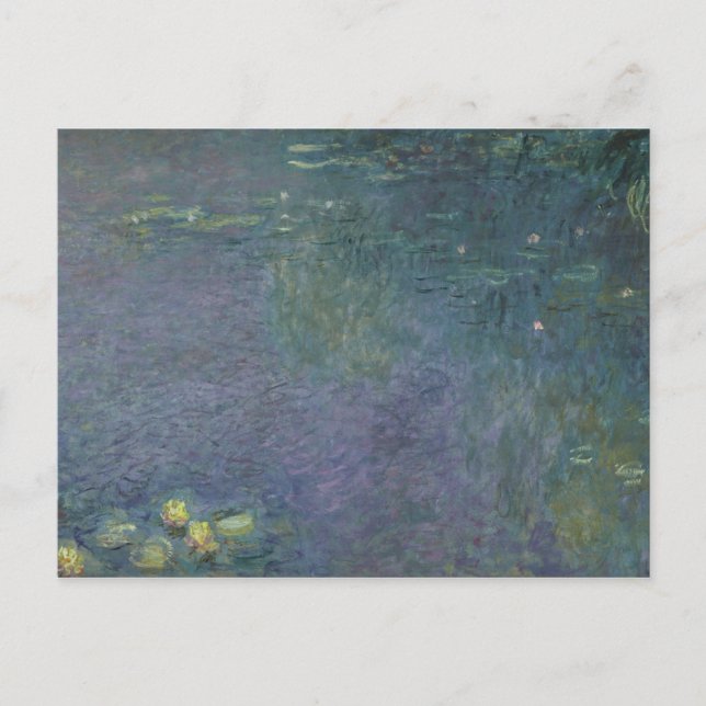 Carte Postale Claude Monet | Nénuphar : Matin, 1914-18 (Devant)
