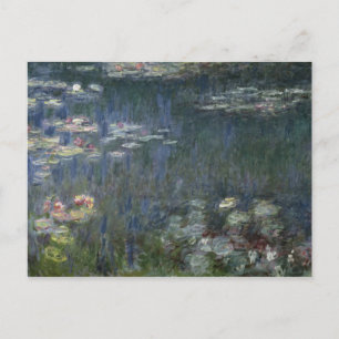 Carte Postale Claude Monet   Nénuphars : Réflexions vertes