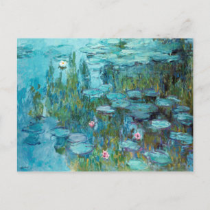 Carte Postale Claude Monet Nymphéas Nymphéas Nymphéas Etang Fleu
