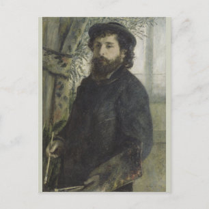 Carte Postale Claude Monet par Pierre-Auguste Renoir