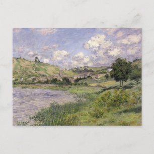 Carte Postale Claude Monet Paysage, Vetheuil, 1879