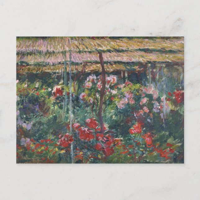Carte Postale Claude Monet - Peony Garden (Devant)