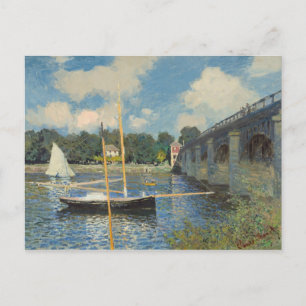 Carte Postale Claude Monet   The Bridge at Argenteuil