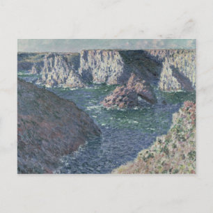 Carte Postale Claude Monet The Rocks at Belle-Ile, 1886