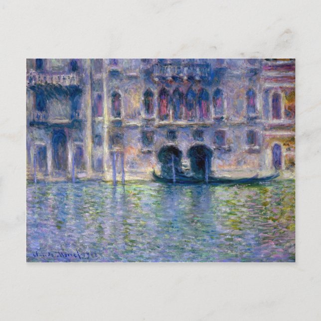 Carte Postale Claude Monet Venice (Devant)