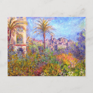Carte Postale Claude Monet : Villas à Bordighera