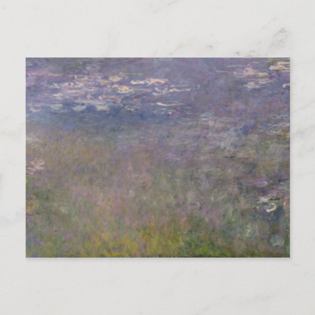 Carte Postale Claude Monet | Water Lilies Agapanthus (Devant)