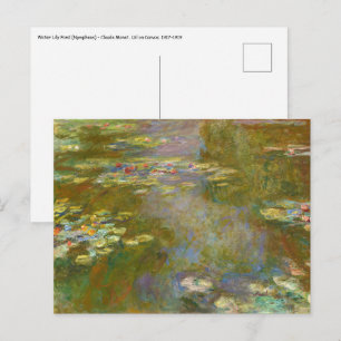 Carte Postale Claude Monet - Water Lily Pond 1917