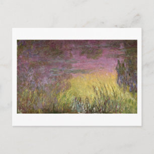 Carte Postale Claude Monet   Waterlilis at Sunset