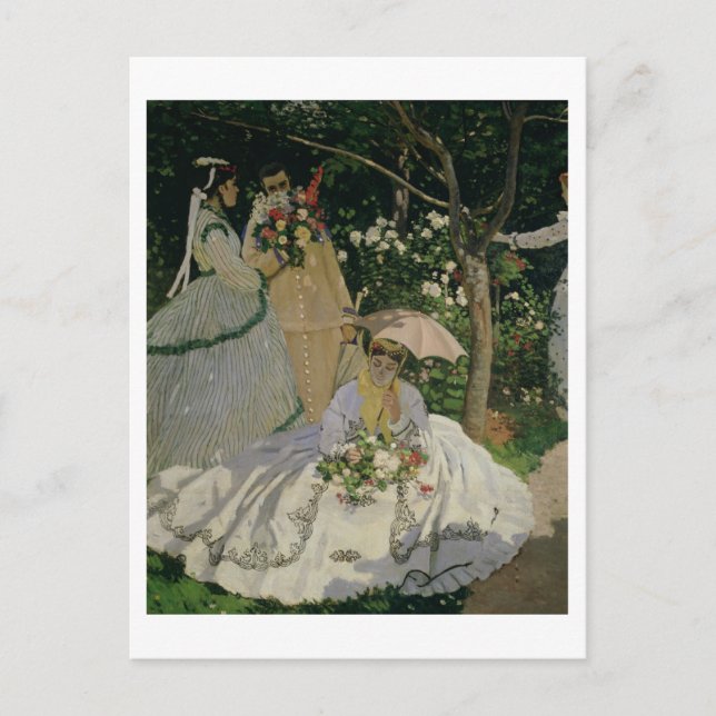 Carte Postale Claude Monet | Women in the Garden (Devant)