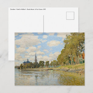 Carte Postale Claude Monet - Zaandam