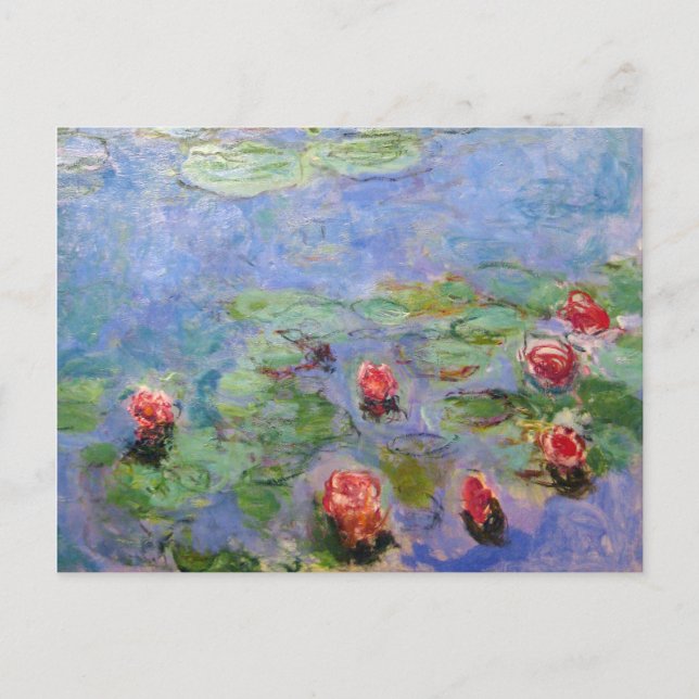 Carte Postale Claude Monet's Water Lilies (Devant)