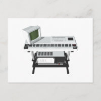 Clavier d'échantillonneur de style des années 80 :