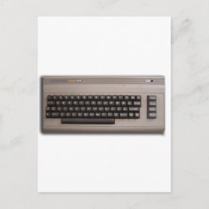 Carte Postale Clavier d'ordinateur rétro vintage ?