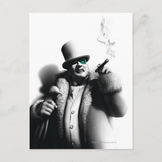 Carte Postale Clé de pingouin (Devant)