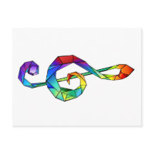 Clé musicale arc-en-ciel