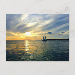 Carte Postale Clé West Sunset