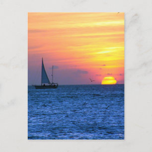 Carte Postale Clé West Sunset