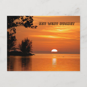 Carte Postale Clé West Sunset