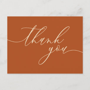 Carte Postale Clean Custom Photo terracotta merci