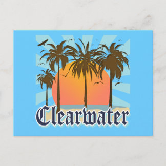 Carte Postale Clearwater Beach Floride FLA