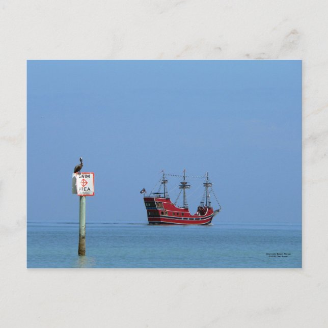 Carte postale Clearwater Beach Pirate Cruise (Devant)