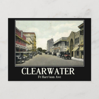 Carte Postale Clearwater FL, Floride, Vintage